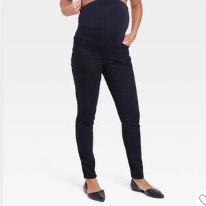 NWT Isabel Maternity Black Skinny Jeans size 14